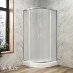 Душевая кабина Parly Bianco BETT831 80х80 стекло матовое/профиль матовый хром