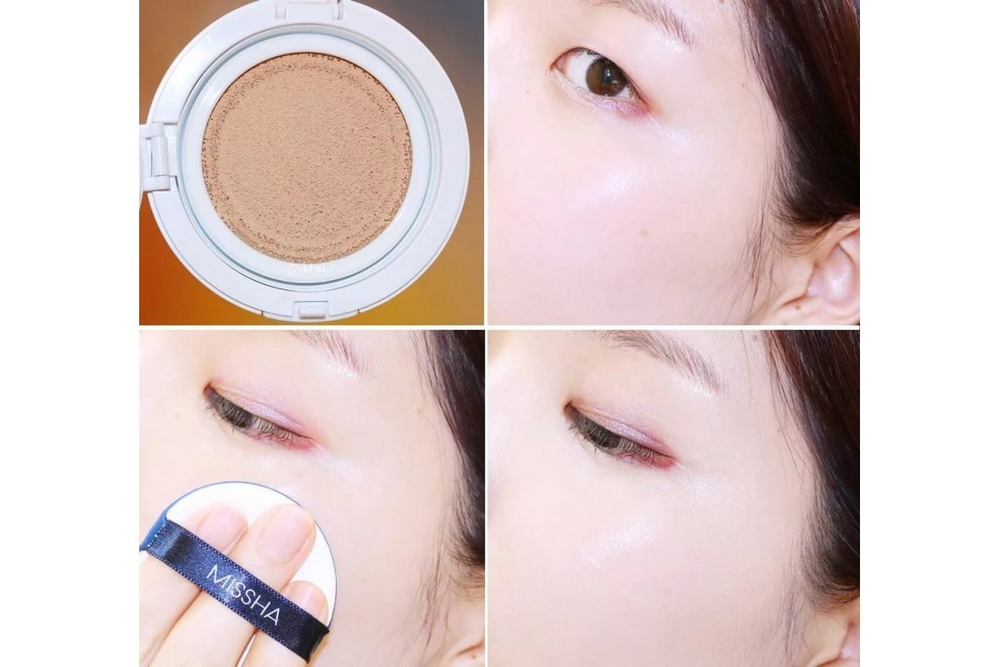 Missha M Magic Cushion Moist Up увлажняющий кушон тон № 21