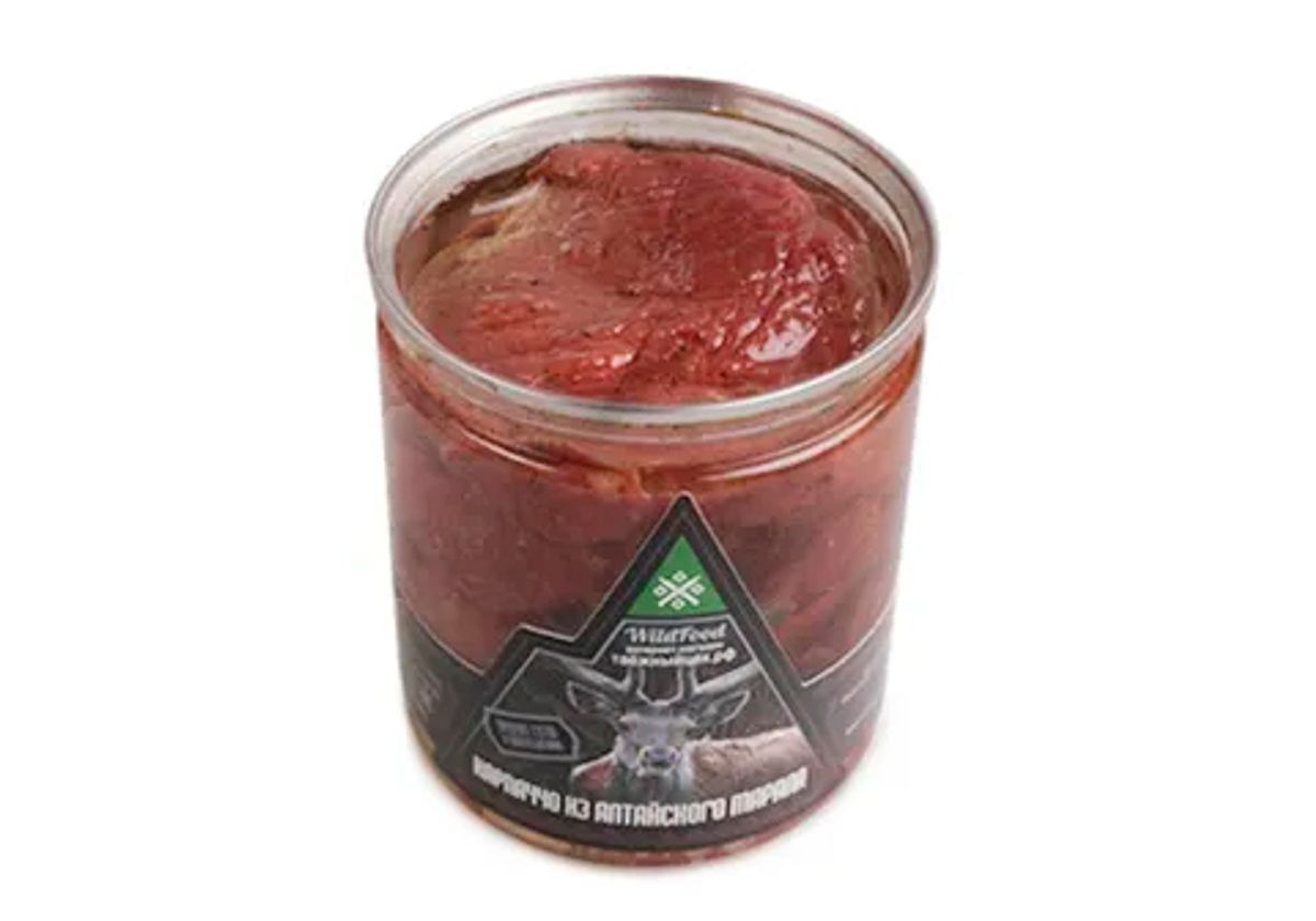 Карпаччо из марала с таежными травами, 460г
