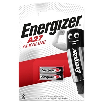 7638900393330 Energizer Alkaline 27A 12V 2BL A27 MN27 элемент питания
