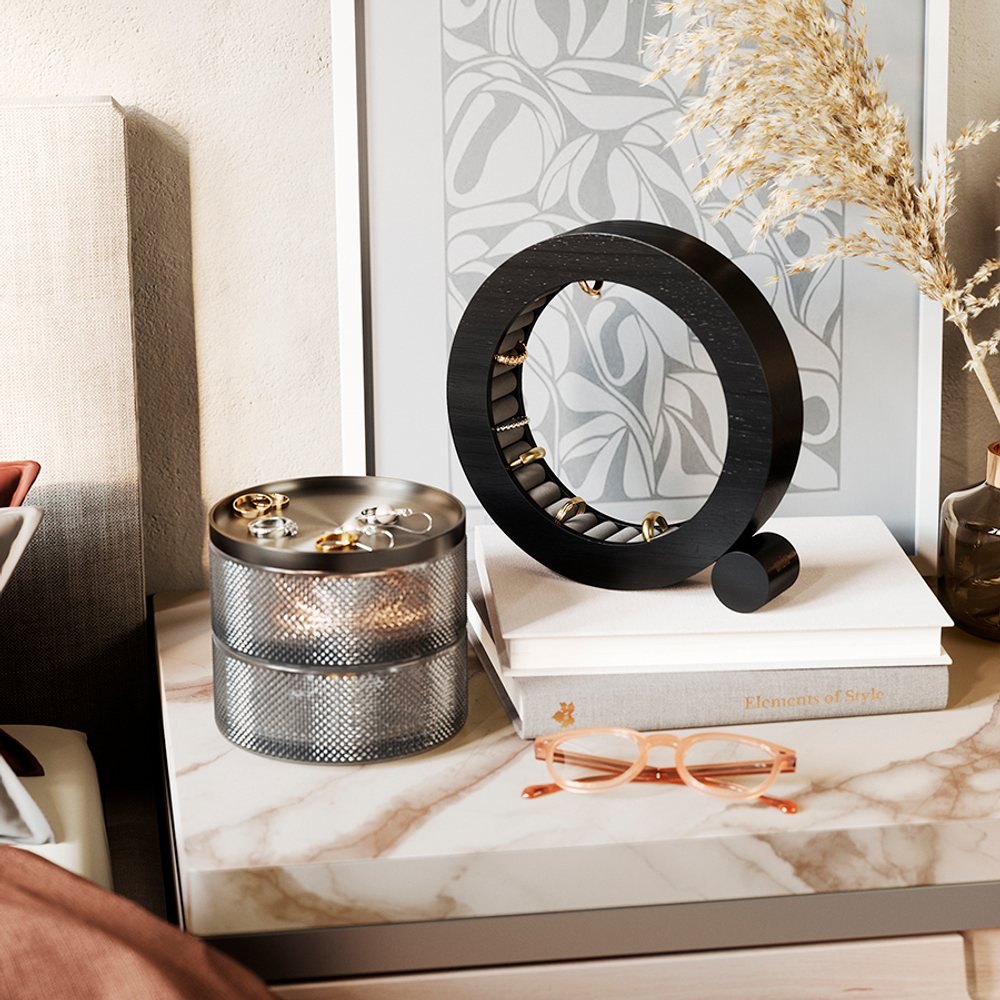 Органайзер для украшений ferris,  D19 см, черный