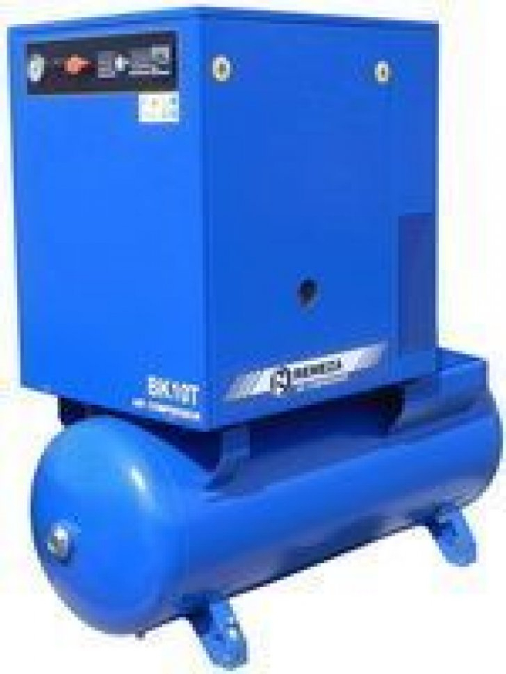 Винтовой компрессор ВК10Т-15-270, ресивер 270 литров , производительность 700л/мин,  рабочее давление 15 бар, мощность двигателя 7,5кВт, вес 345 кг, габариты 1700х680х1500мм. REMEZA, Республика Беларусь