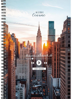 Тетрадь А4 60л. клетка "Живи сейчас" гребень (Проф-Пресс)