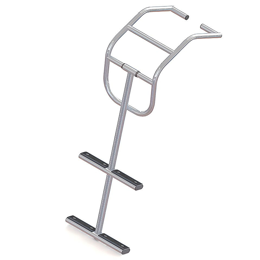 Трап дайверский для надувных лодок, 2 черных ступени (ширина 360 мм.) (10269530)