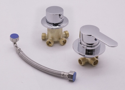 39032 Смеситель для душ кабины на 1/2нар (2 режима) HANSEN (10/1шт)