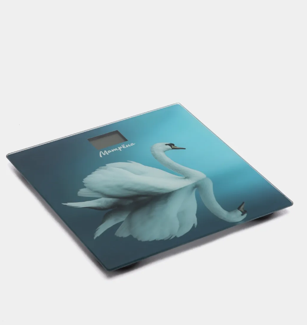 Весы напольные Матрена МА-090 электронные "Лебедь"