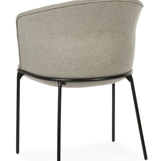 Стул Embrace с подлокотниками серый 