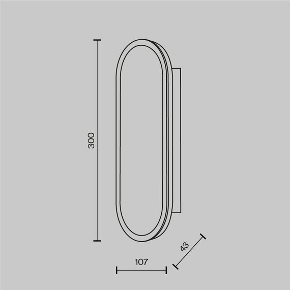 Бра Maytoni Modern MOD429WL-L15BSK