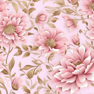 Нежные цветы и бутоны