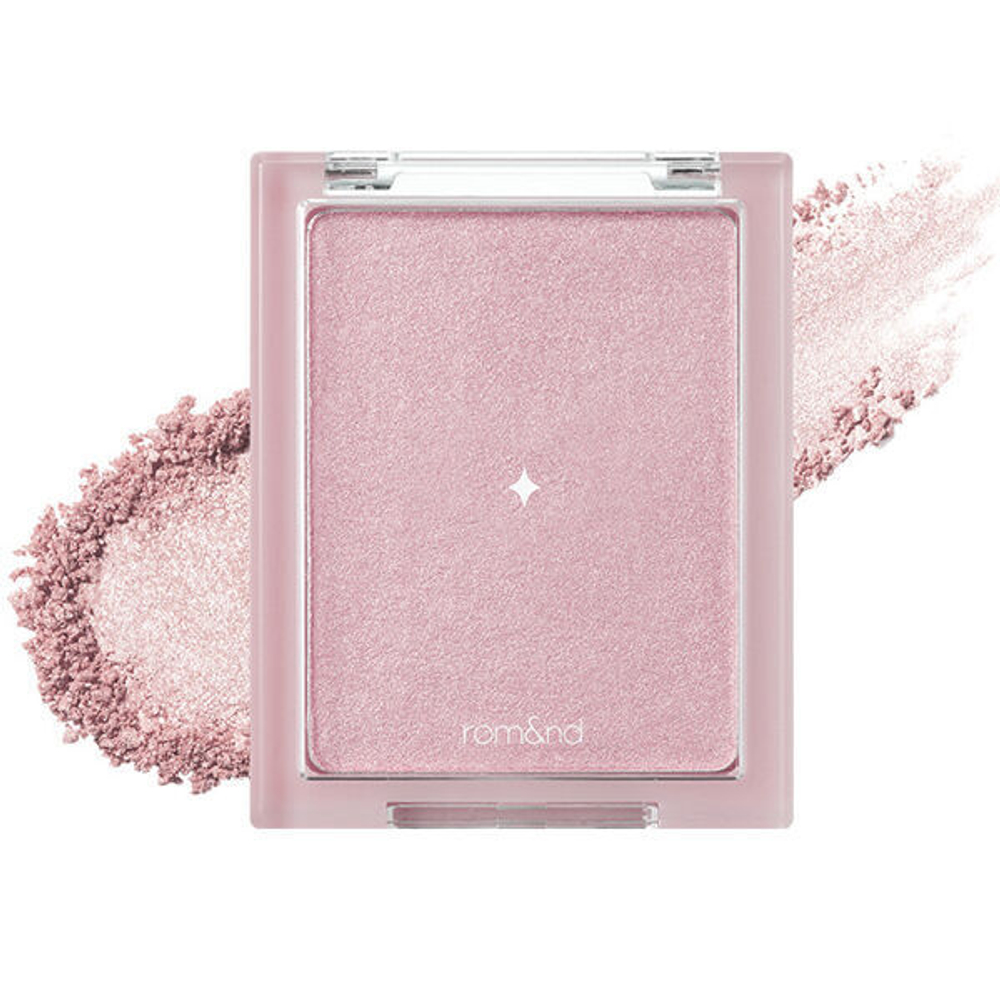 Деликатный хайлайтер с естественным финишем Rom&nd See-Through Veillighter #02 Moon Kissed Veil, 5.5г