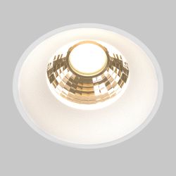 Светильник встраиваемый светодиодный Maytoni Round DL058-12W2.7K-TRS-W