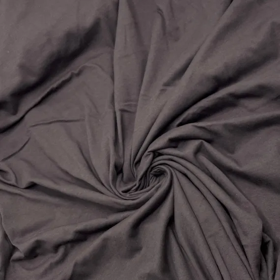 Хлопок кулирка шоколад (метражом)