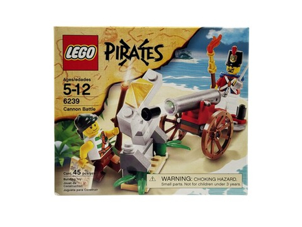 Конструктор LEGO 6239 Схватка с пушкой