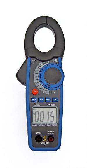 Клещи электроизмерительные, ваттметр СЕМ DT-3348