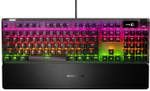 Клавиатура SteelSeries Apex 7 Blue Switch 64774 черный