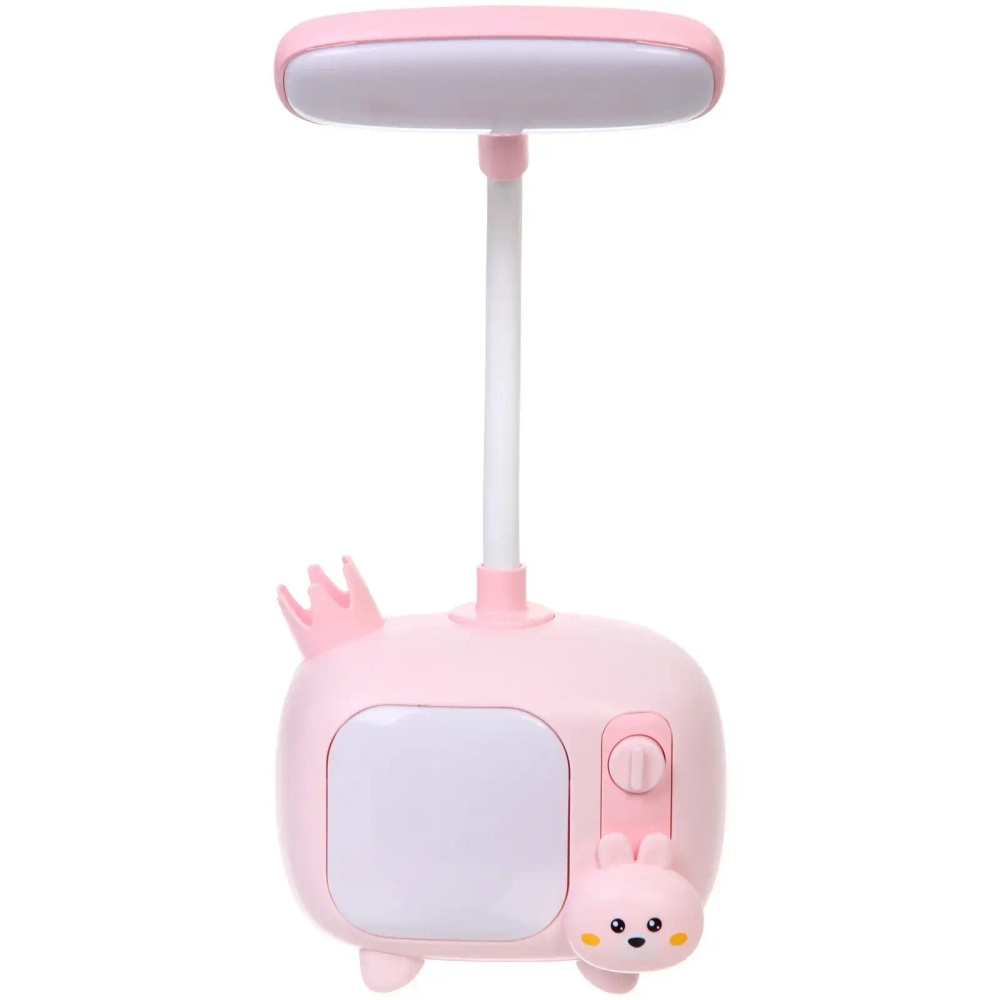 Настольная лампа «Sweet - TV time» LED, USB 0.6-4.2W 5V, Розовый