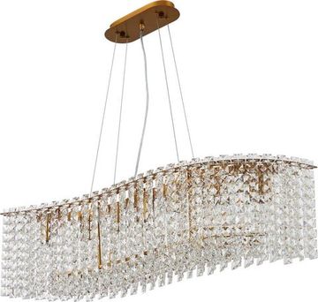 Люстра подвесная 7*Е14 2179/05/07PL бронза Delone Stilfort