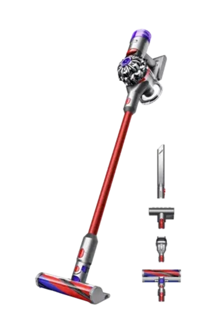 Пылесос вертикальный Dyson V8 Slim Fluffy Red