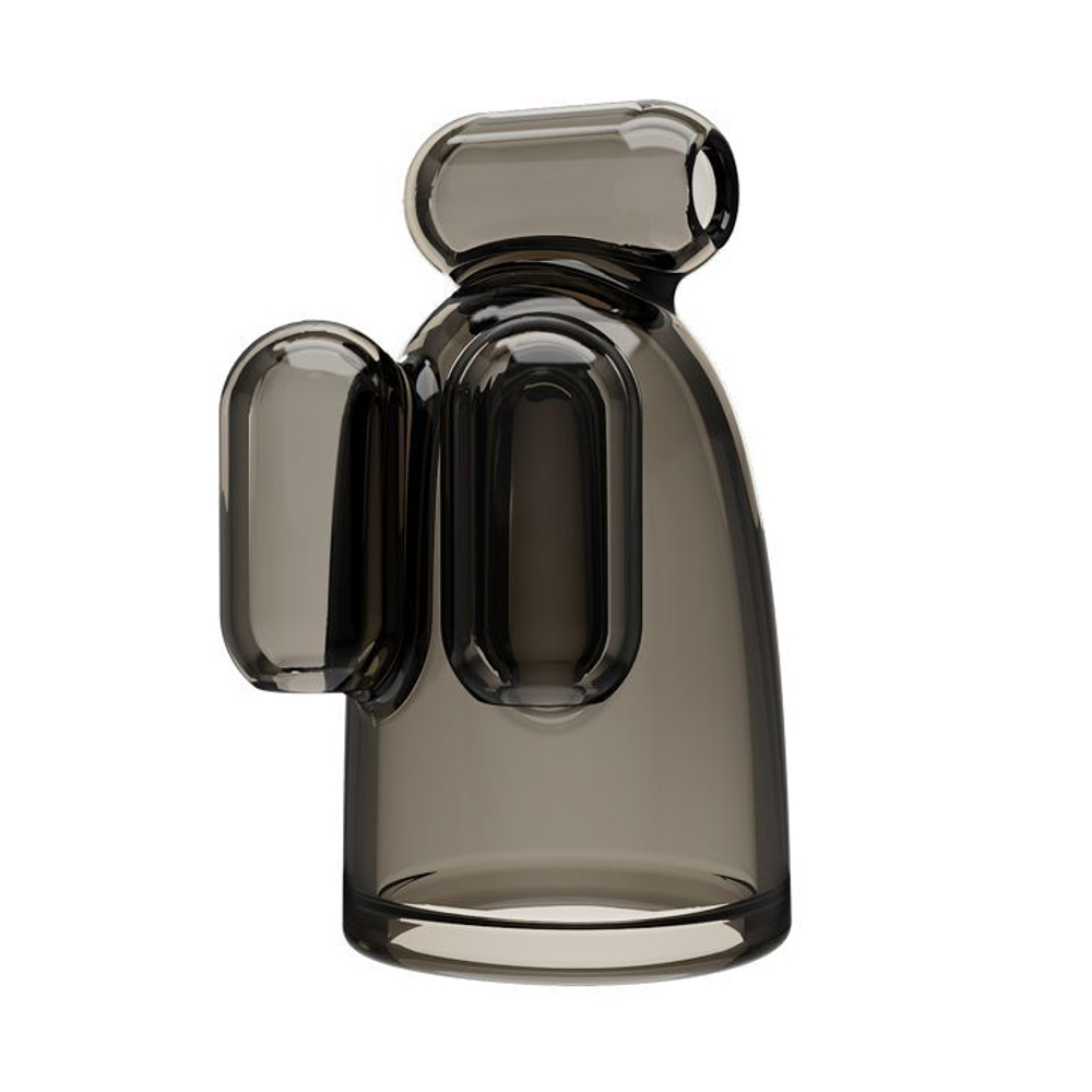 Насадка‑мастурбатор Baile Vibrating Crystal Cap III с 2 вибропулями