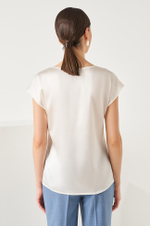 22844 Блузка женская (молочно-голубой)