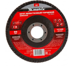 КРУГ ЛЕПЕСТКОВЫЙ MATRIX ТОРЦЕВОЙ, P 120, 115 Х 22,2 ММ 74032