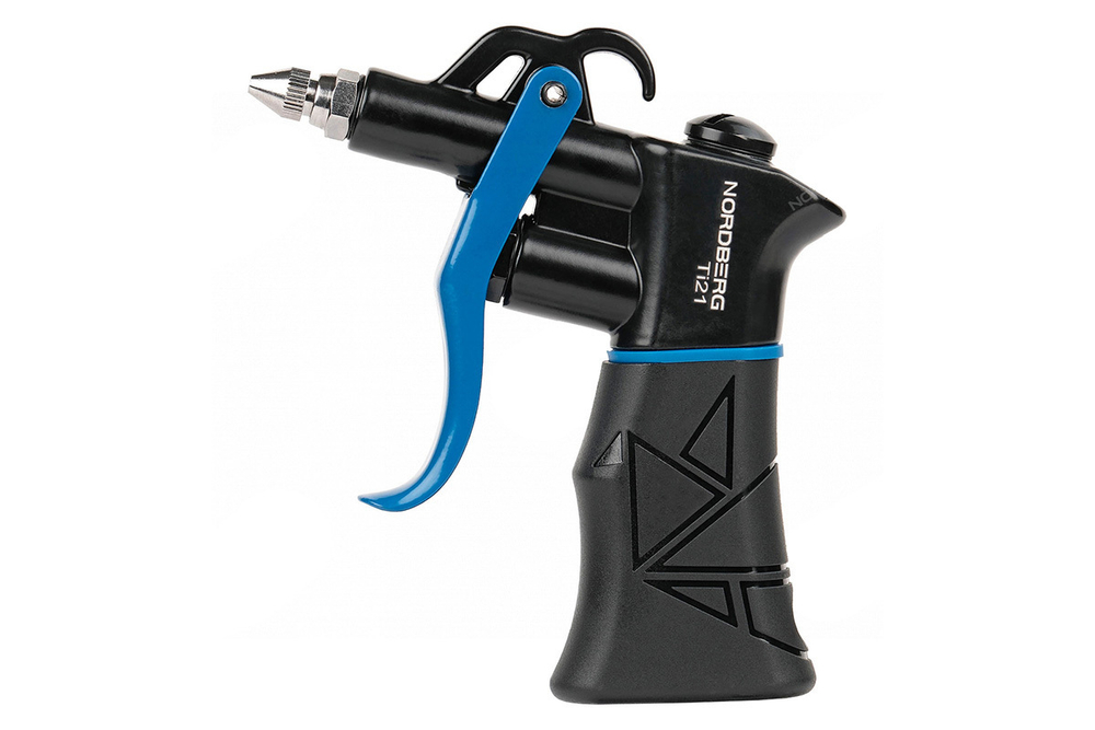 NORDBERG (Ti21) Пистолет продувочный с набором сменных сопел
