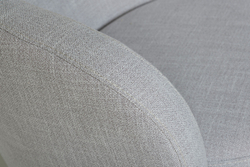 Кресло вращающееся Garda Decor Napoli Ber90 светло-серое