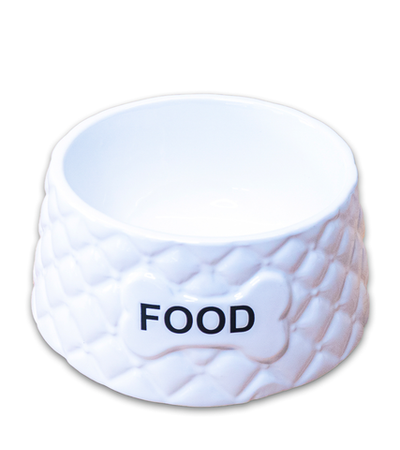 КерамикАрт миска керамическая Food белая 680мл, белая