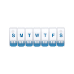 Ezy Dose, Weekly with Push Buttons, ежедневник для таблеток, средний, 1 шт.