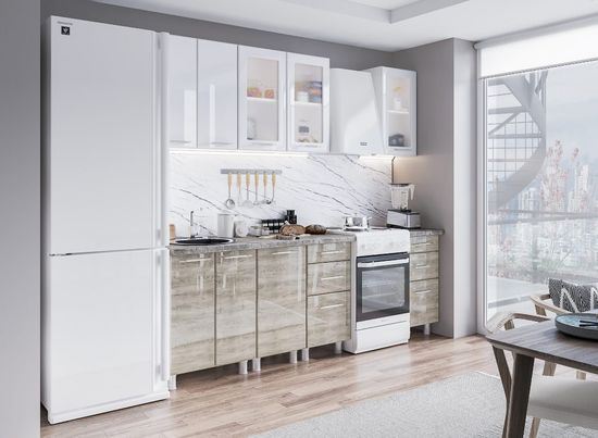 вариант компоновки модульная кухня ТАНГО