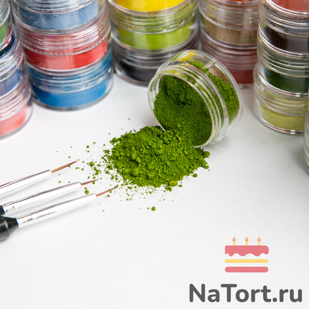 Краситель пыльца цветочная «Зеленая весна» 4 гр