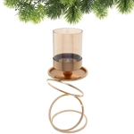 Подсвечник «ELEGANT» 35*14*14 см, Золото