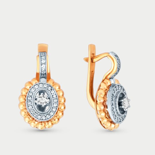 Серьги золотые