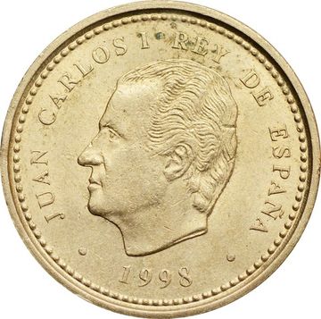 100 песет 1998 Испания