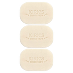 Kirk's, Кастильское кусковое мыло с кокосовым маслом премиального качества, цитрусовые, 3 шт., 113 г (4 унции)