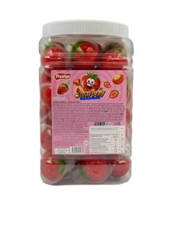 Жевательный мармелад в форме клубники , 50шт