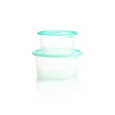 Комплект контейнеров СВЧ (0,,8л) круглых с клапаном СМАЙЛ (комплект 72 шт)