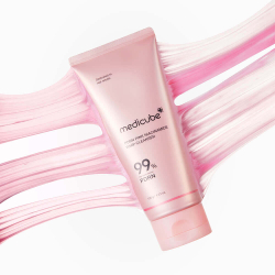 Medicube PDRN Pink Niacinamide Whip Cleanser пенка с ПДРН для глубокого очищения пор