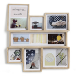 Мультирамка настенная Edge светлое дерево