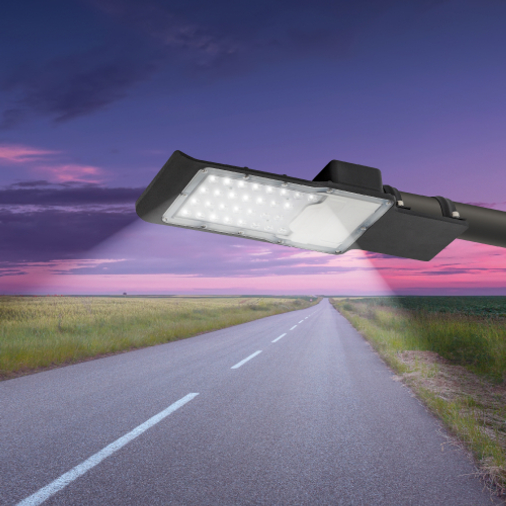 Светильник уличный светодиодный ЭРА SPP-503-0-50K-030 30Вт 5000К IP65 КСС Ш