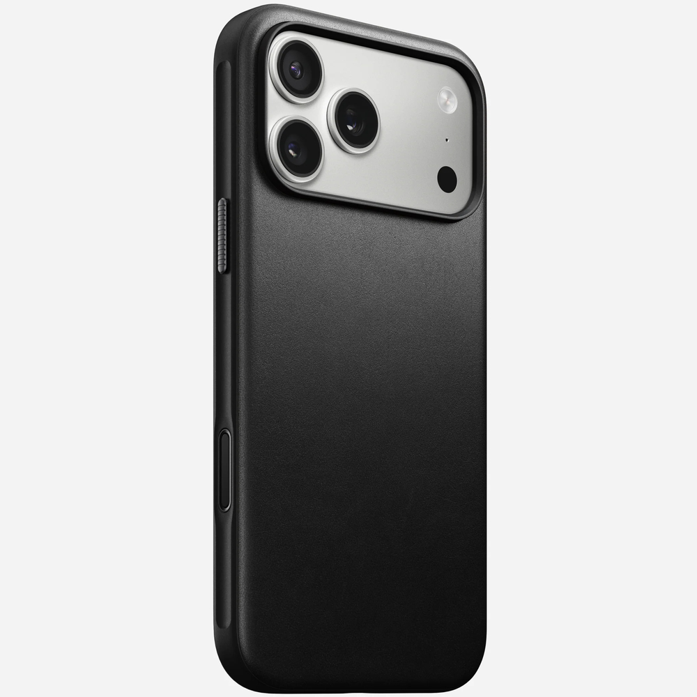 Кожаный чехол Nomad Modern Leather Case для iPhone 17 Pro Max черный