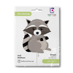 Фольгированный шар-фигура «Енот», 76 см