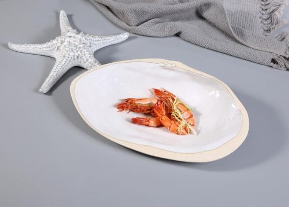 Блюдо 33*20*5.5 см,керамика "Frutti di Mare" P.L.