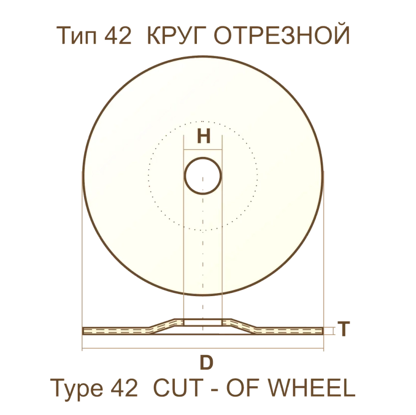 Круг отрезной армированный 180х3х22,23 P24