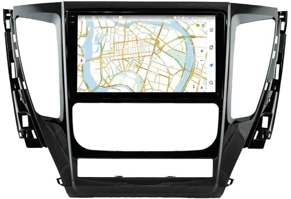 Магнитола для Mitsubishi Pajero Sport 3 2016-2020 АКПП - Vaycar VA47-1181-2K на Android 13, 8-ядер, 2K QLED, ТОП процессор, CarPlay, 4G SIM-слот