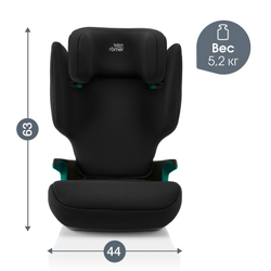 Автокресло Britax Roemer Adventure Plus 2 Space Black
