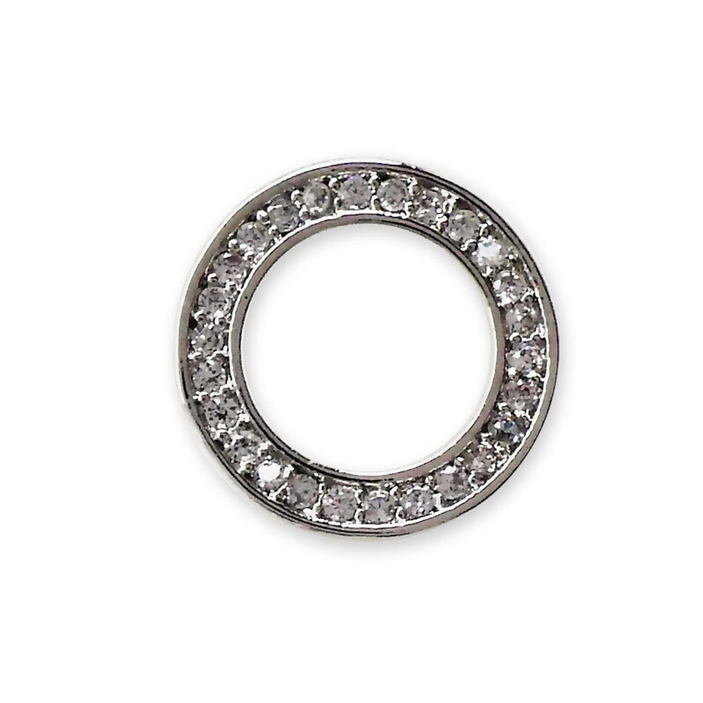 Серьги для ушей BIOJOUX BJT974 Ring with Zircons 11mm Италия