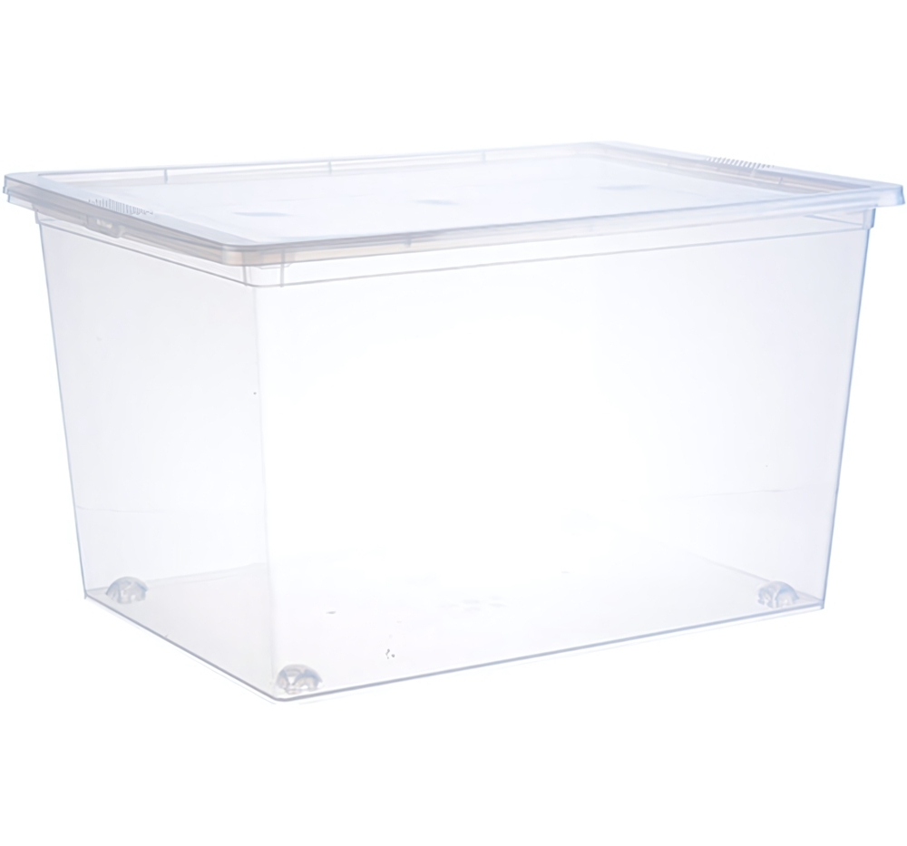 Ящик прозрачный 50л 530х370х300мм М2354