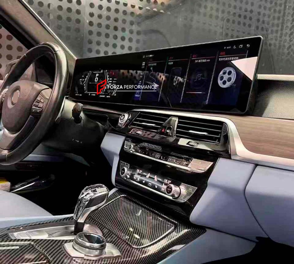 Двойной экран панели приборов в стиле G60 для BMW 5 серии F10 2011-2017 БМВ