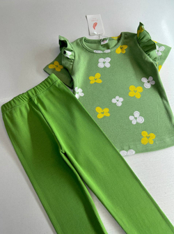 Весенние ромашки - двойка для девочек 2 600 тг./шт. (оптом - цена за 5 размеров)